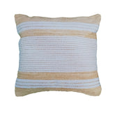 Betsy Yellow and White Outdoor Pillow
